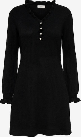 JDY Gebreide jurk 'JDYLetty' in Zwart: voorkant