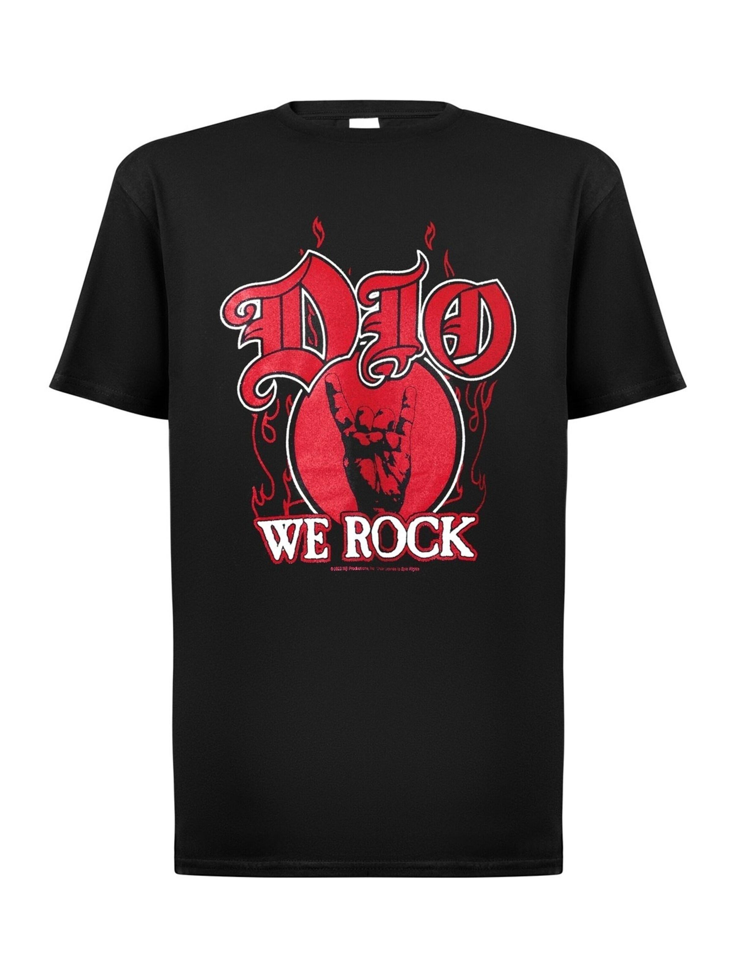 Rockshirts Shirt 'Dio  T-Shirt' in Black: front