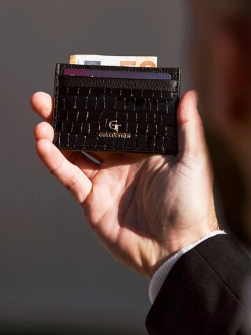 GT Collection Etui 'CROC ELITE' in Schwarz