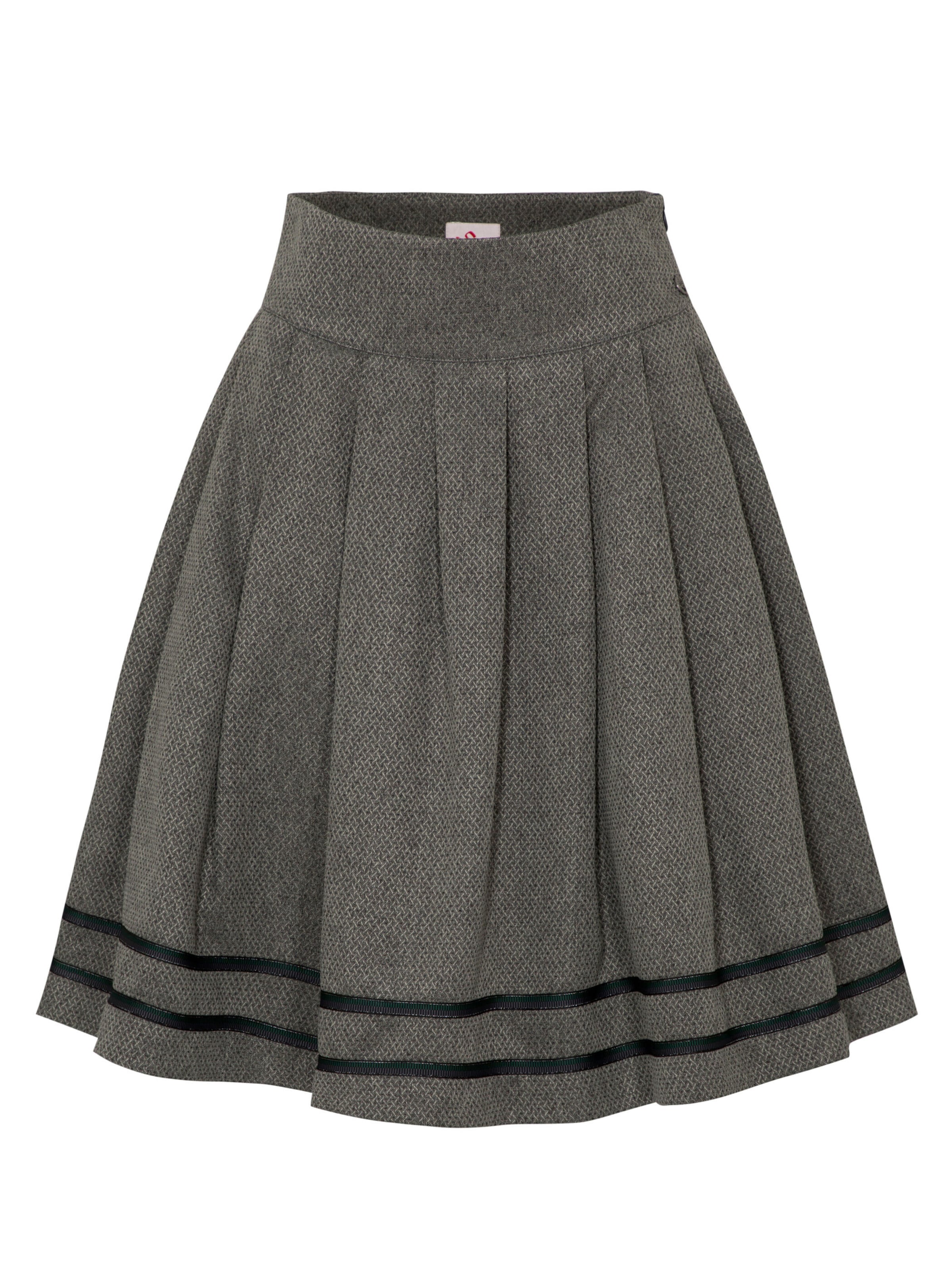 SPIETH & WENSKY Rok 'Glora' in Grijs: voorkant