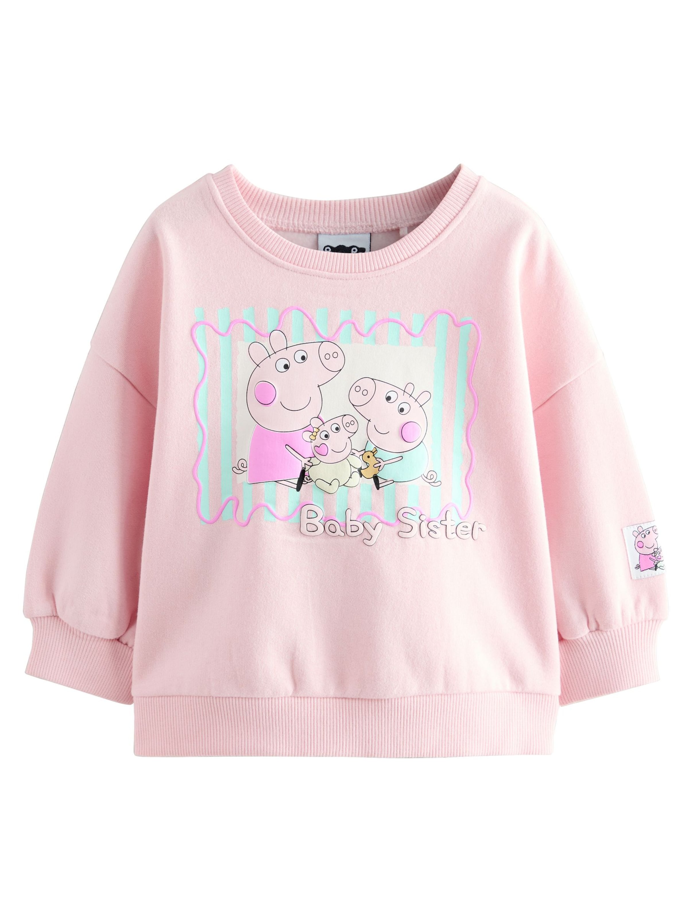 Next Sweatshirt i rosa: framsida