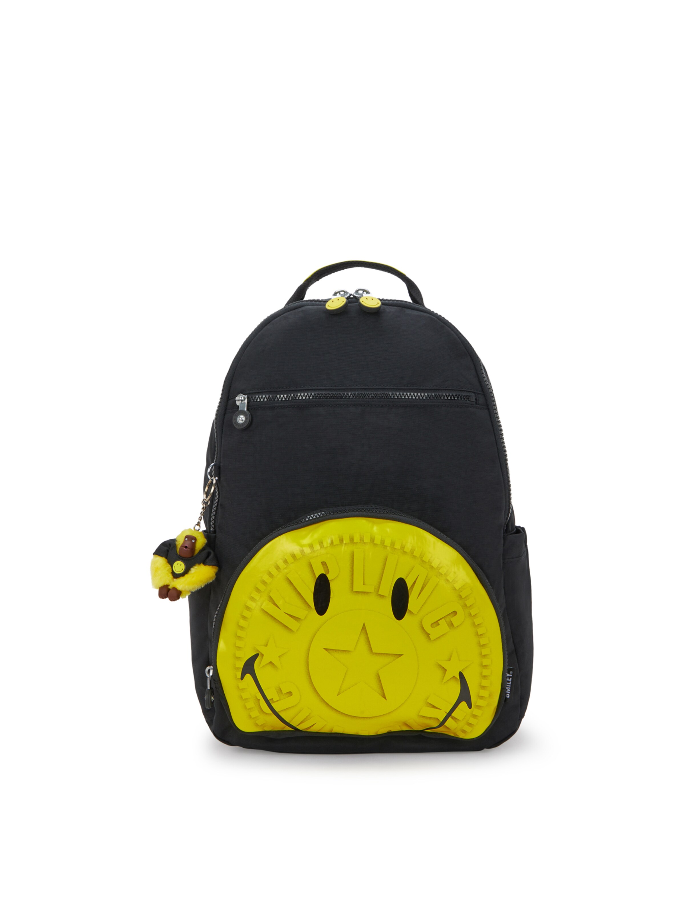 KIPLING Ryggsäck 'Seoul' i svart: framsida