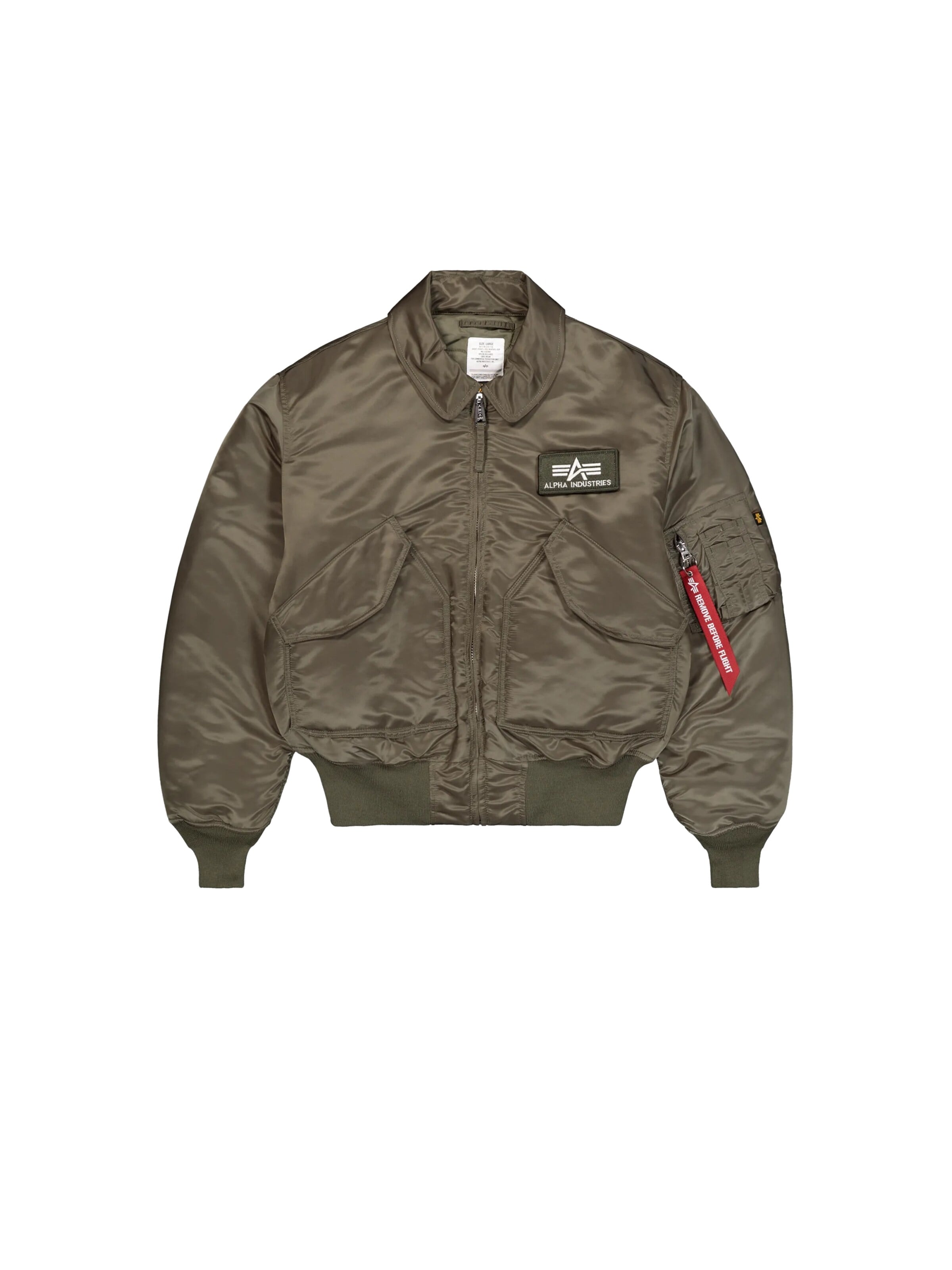 ALPHA INDUSTRIES Between-Season Jacket in Green: front