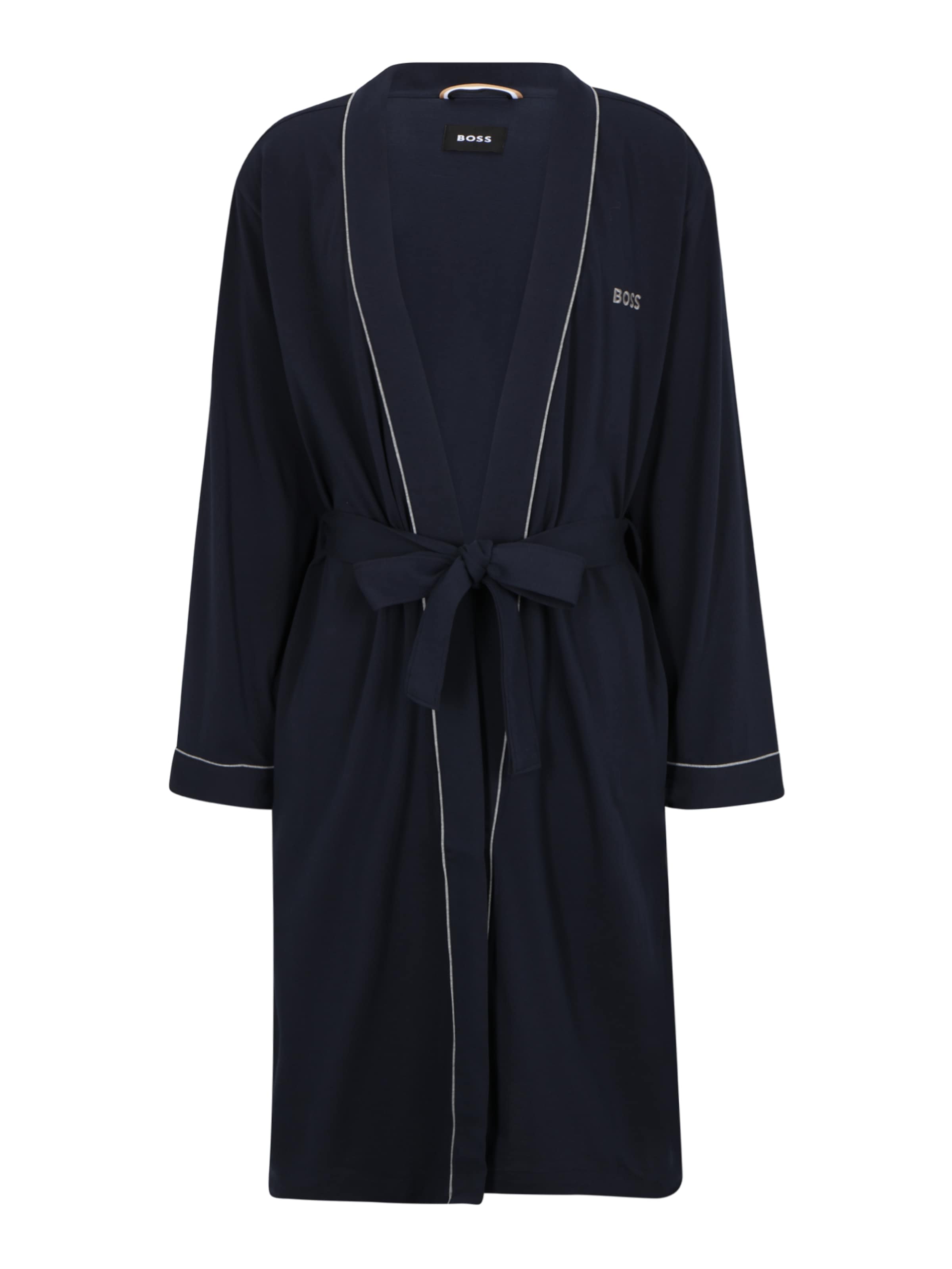 Peignoir long 'Kimono' BOSS en bleu : devant