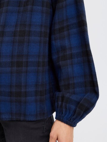 PULZ Jeans Blouse 'Katelyn' in Blue