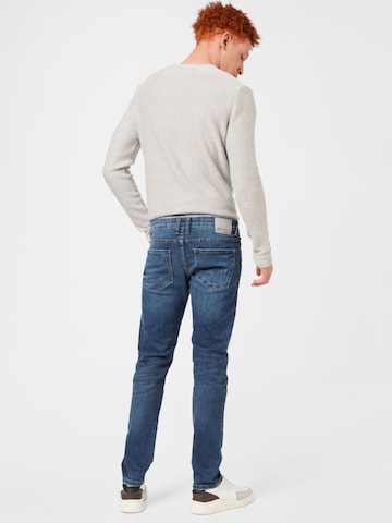 Coupe slim Jean 'Piers' TOM TAILOR DENIM en bleu