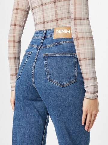 Denim Project Wide Leg Jeans i blå