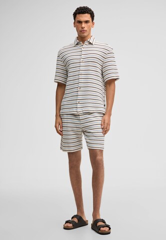 Regular Pantalon 'Hiro' STRELLSON en blanc