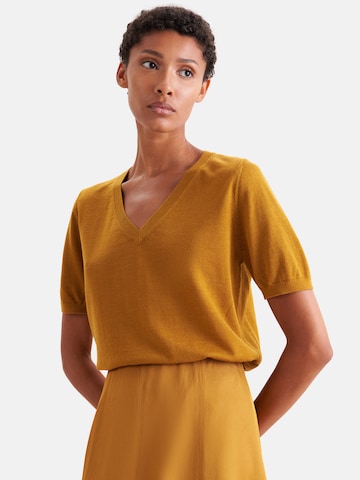 Pull-over SEIDENSTICKER en jaune : devant