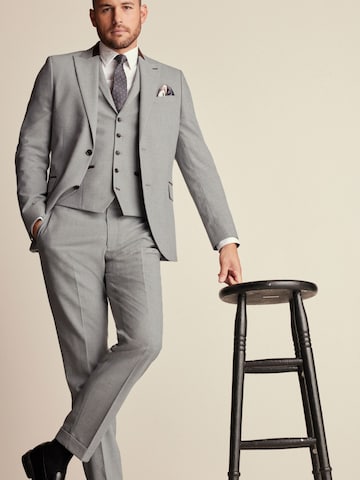 Next Slim Fit Sakko in Grau