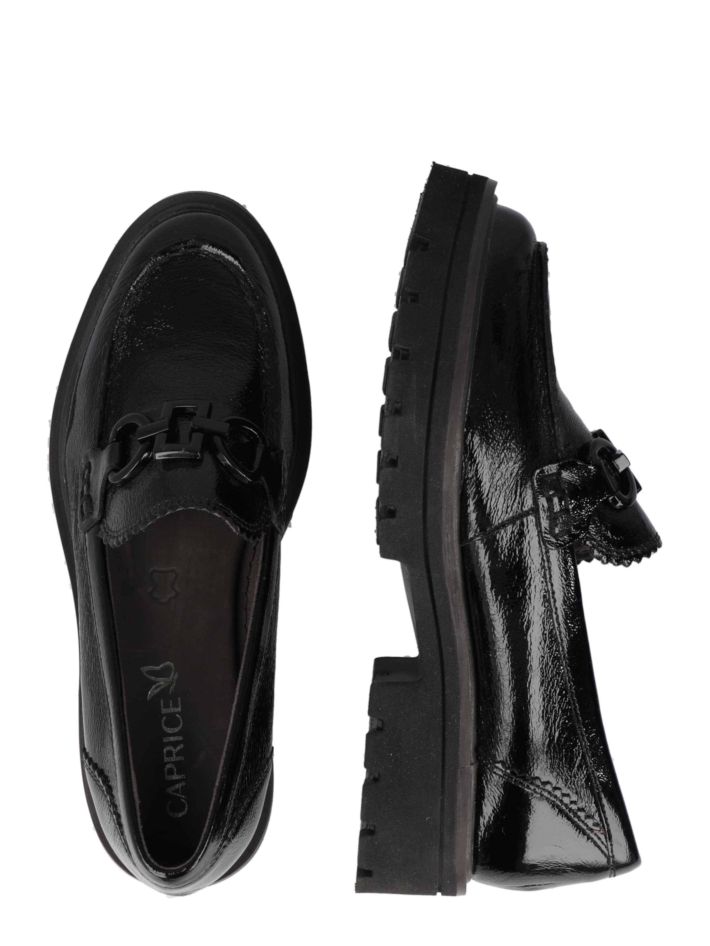 CAPRICE Slipper in Schwarz