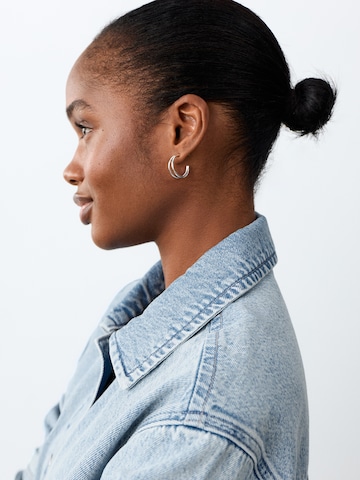 Veste mi-saison MANGO TEEN en bleu