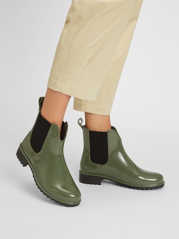 Rieker Rubber boot in Green: front