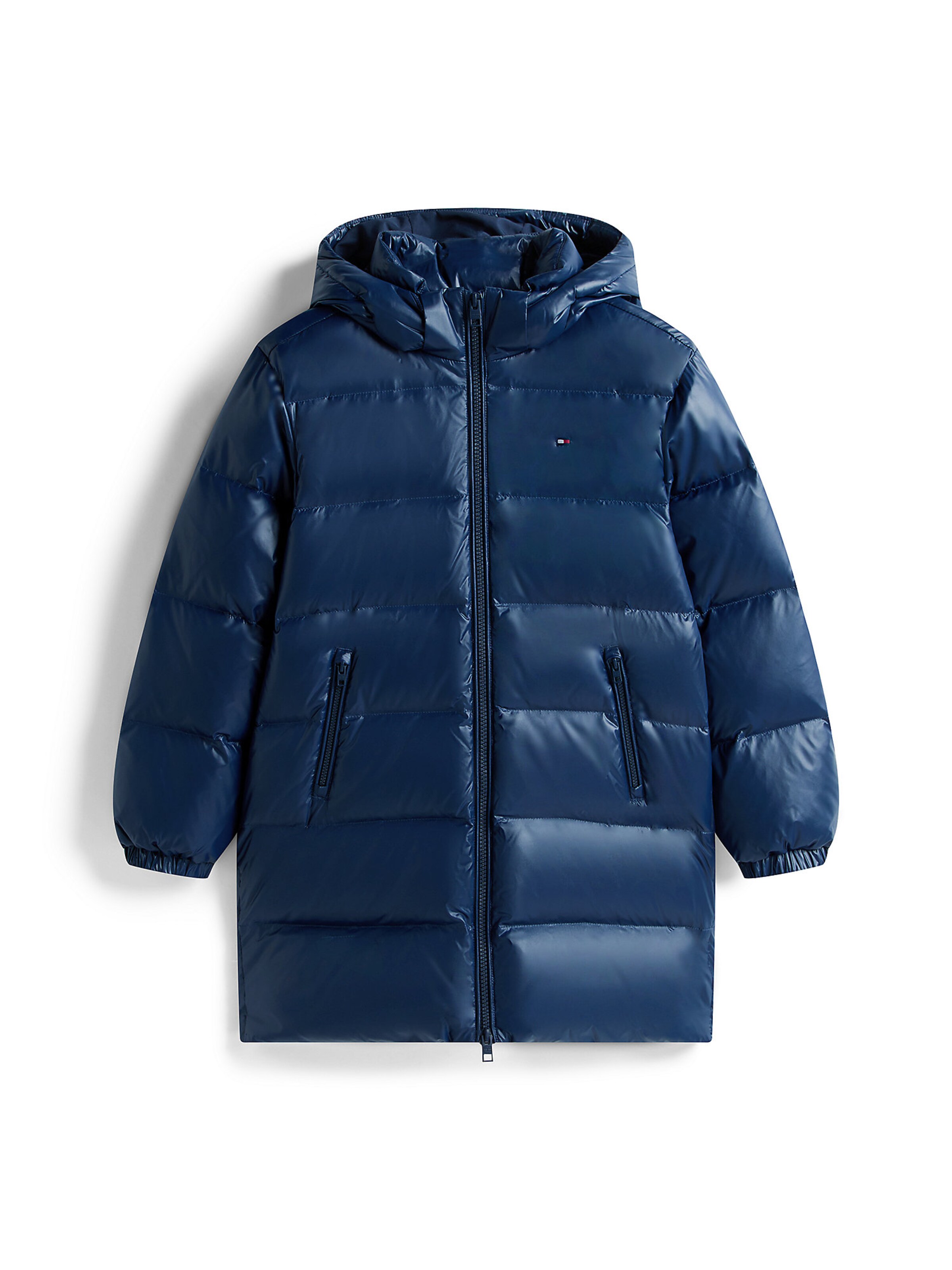 TOMMY HILFIGER Winter jacket 'Essential' in Blue: front