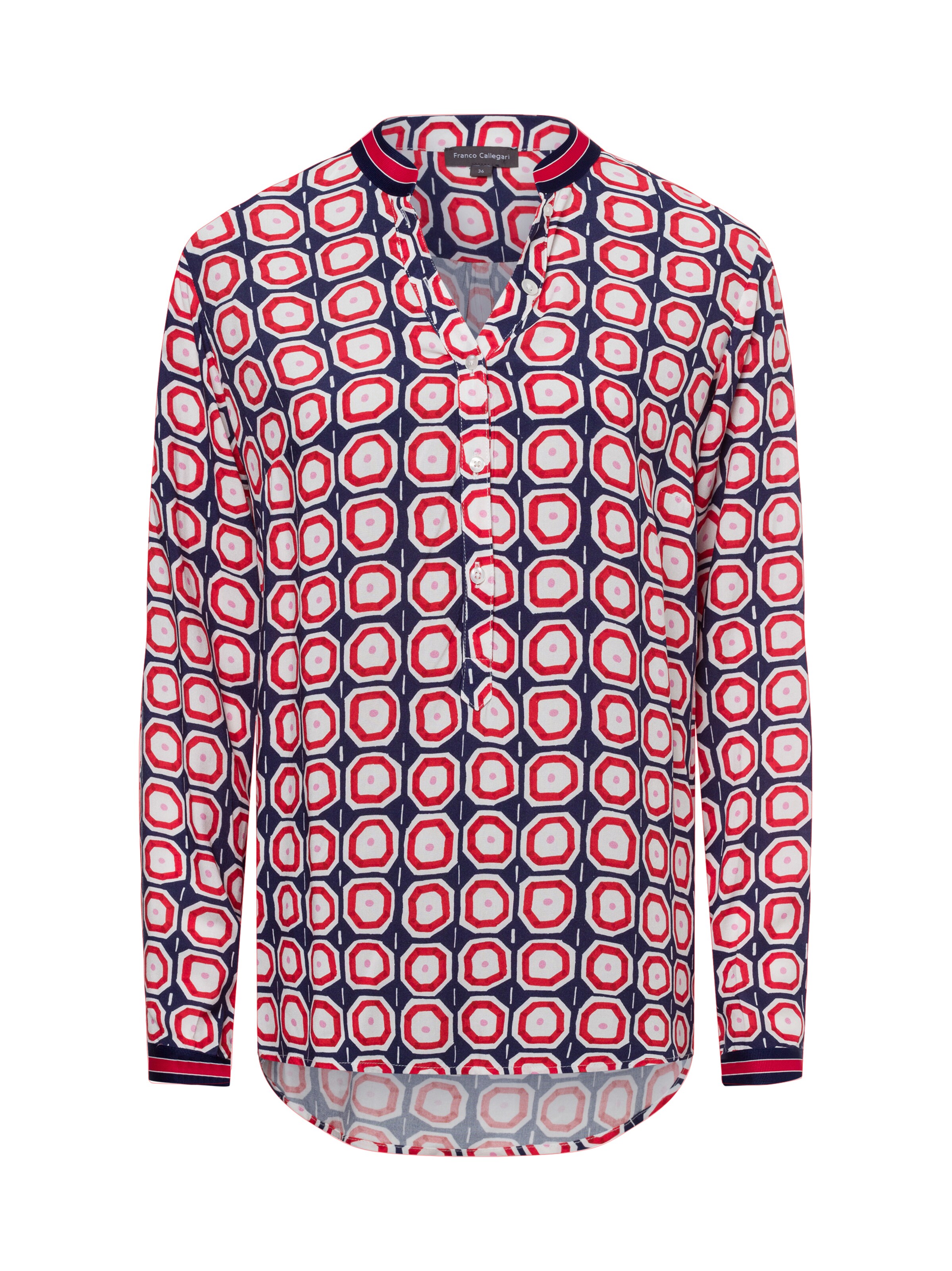 Franco Callegari Blouse in Red: front