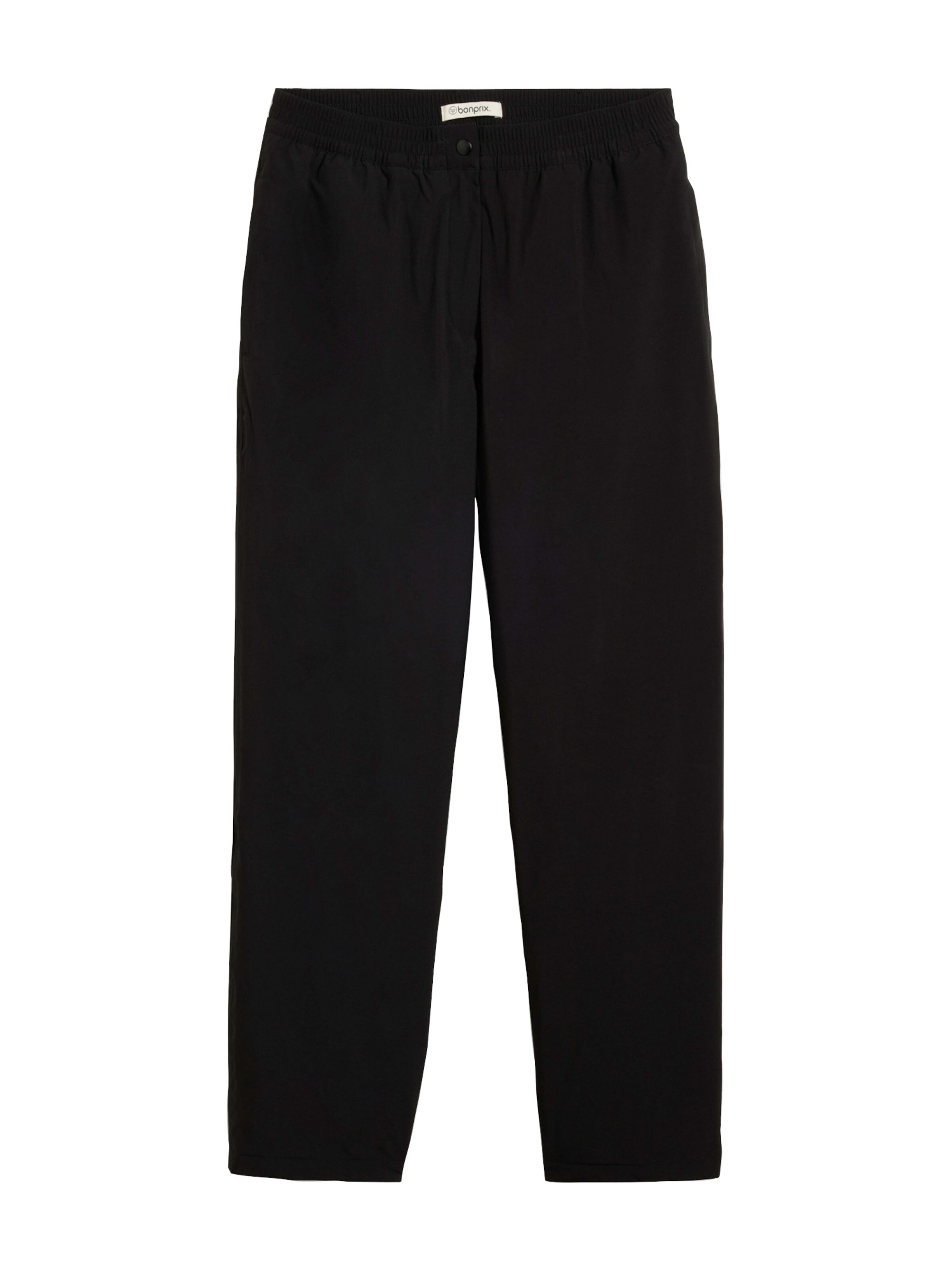 Regular Pantalon fonctionnel bonprix en noir : devant