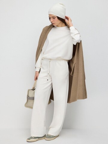 No Matter What Sweatshirt in Beige: voorkant