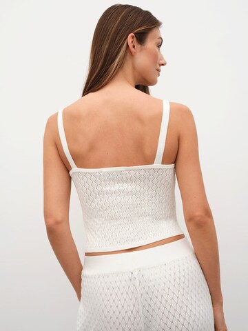 Tops en tricot 'Noelle' RÆRE by Lorena Rae en blanc