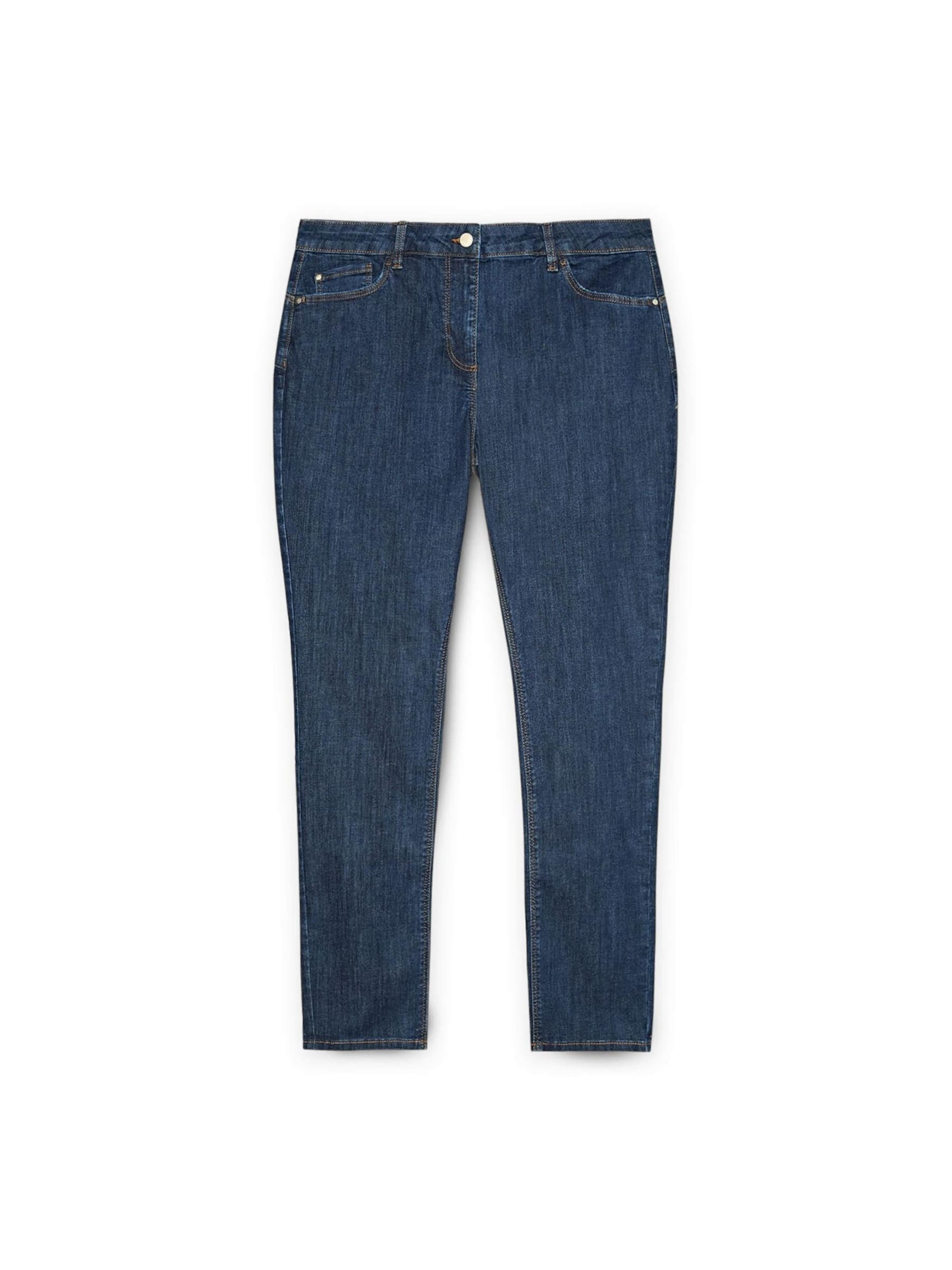 Fiorella Rubino - Skinny Vaquero en azul: frente