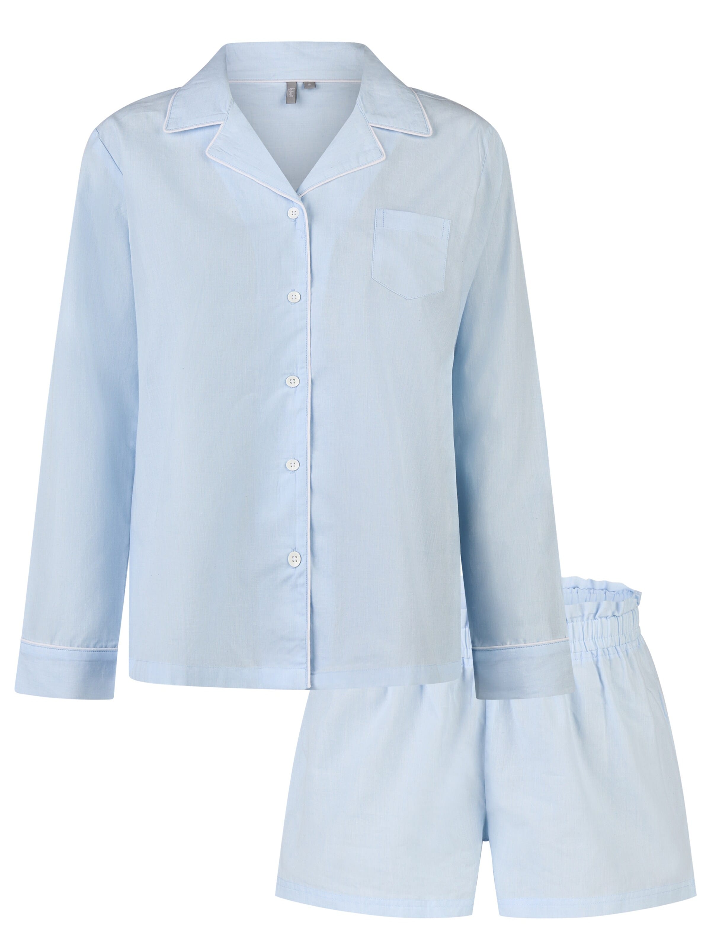 By Louise Pyjama in Blauw: voorkant