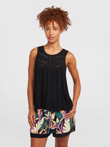 O'NEILLSportski top 'Essentials Tokeena' - crna boja: prednji dio