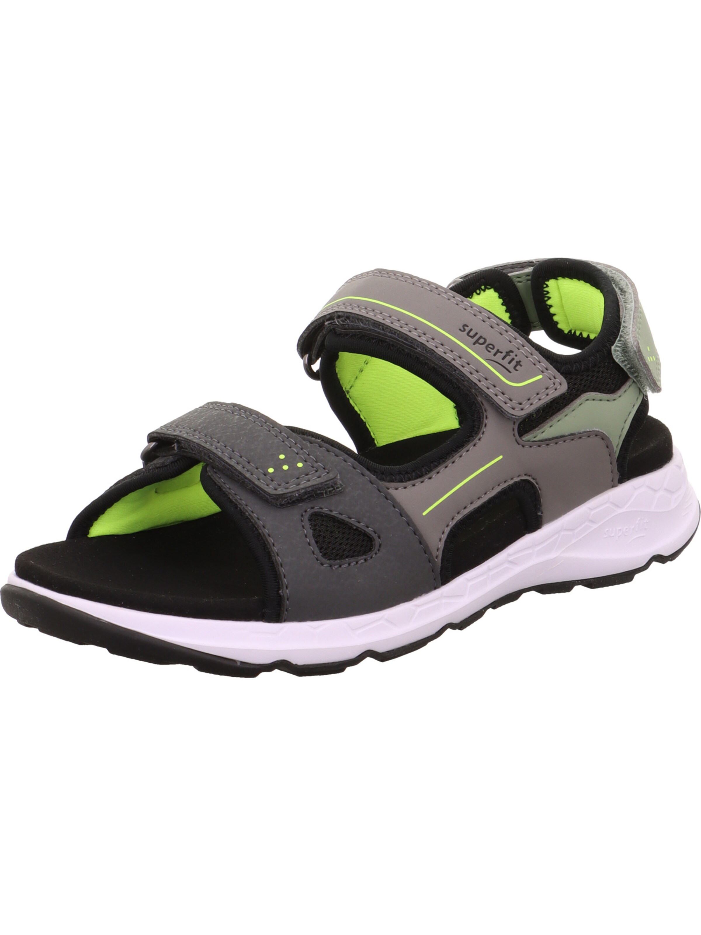 SUPERFIT Sandals in Grey: front