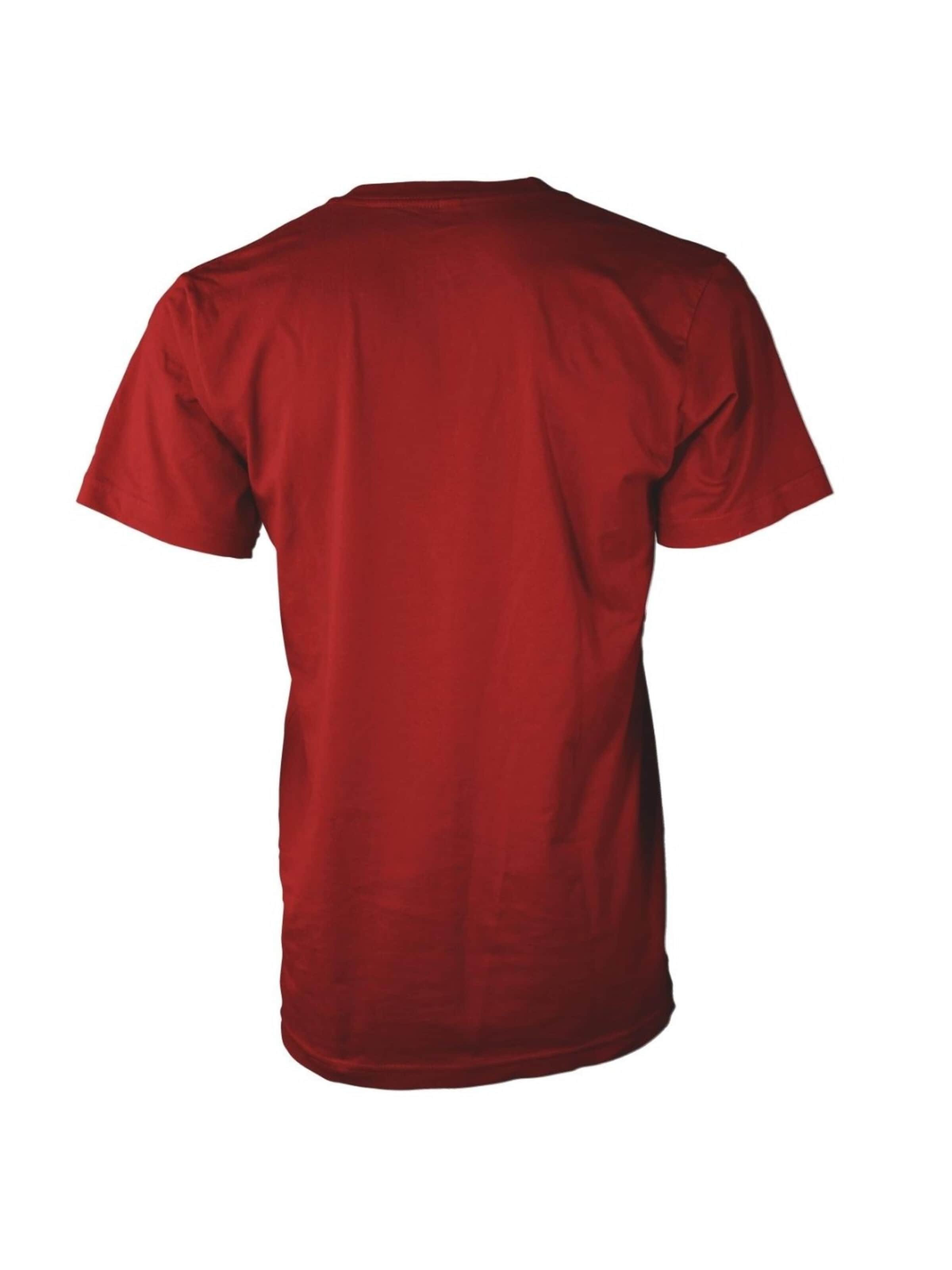 Maglietta 'Harry Potter Muggles' di Rockshirts in rosso