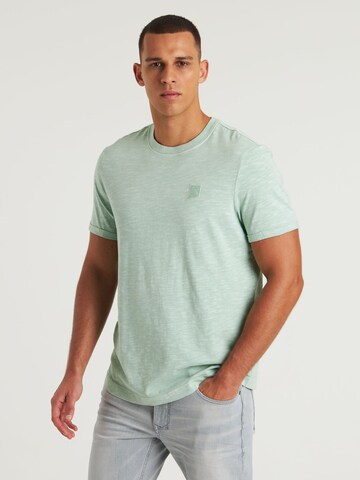 CHASIN' T-shirt 'Brody Slub' in Grün