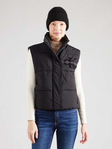 Calvin Klein Jeans Vest in Black: front