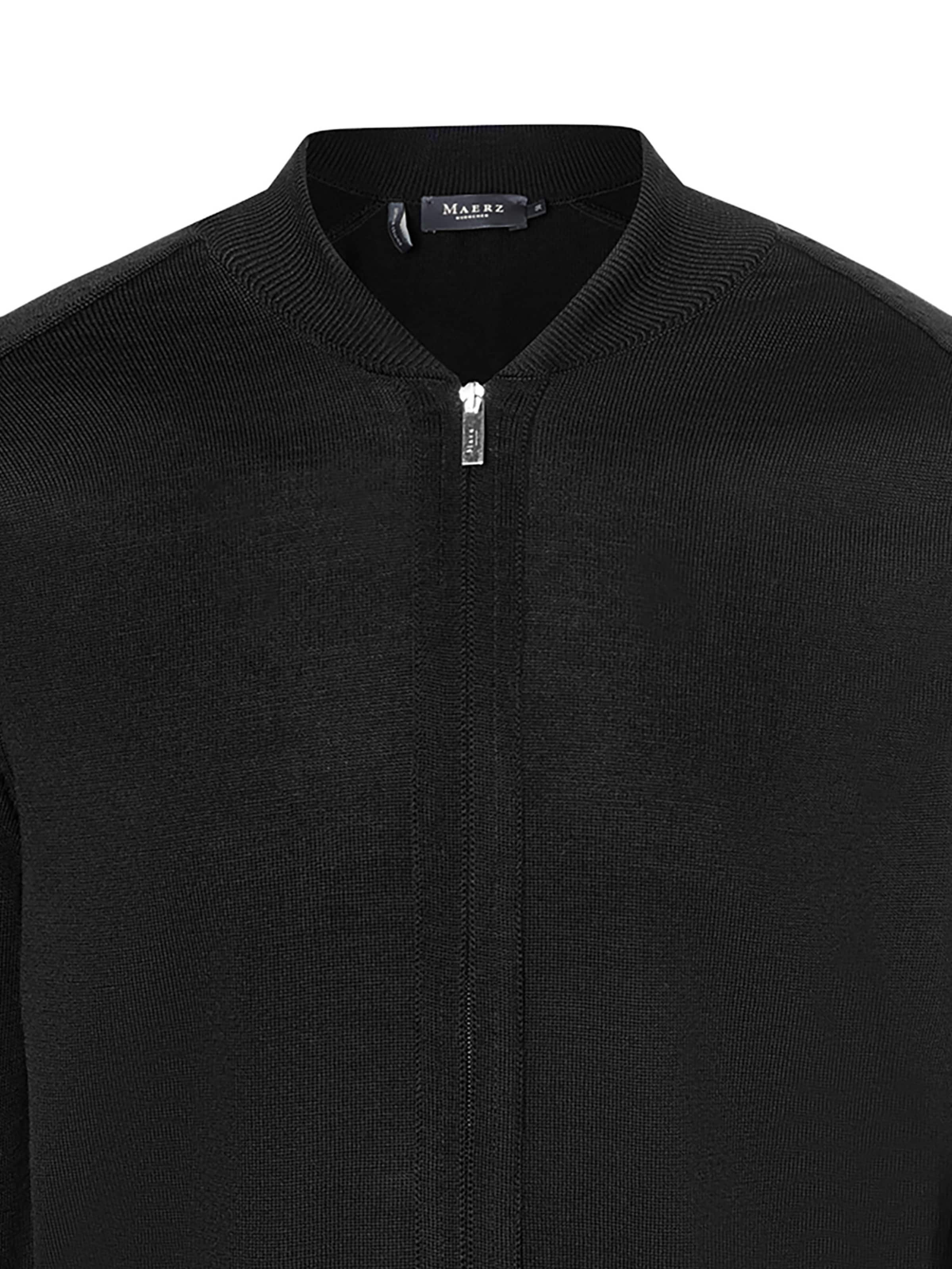 Vestes en maille MAERZ Muenchen en noir