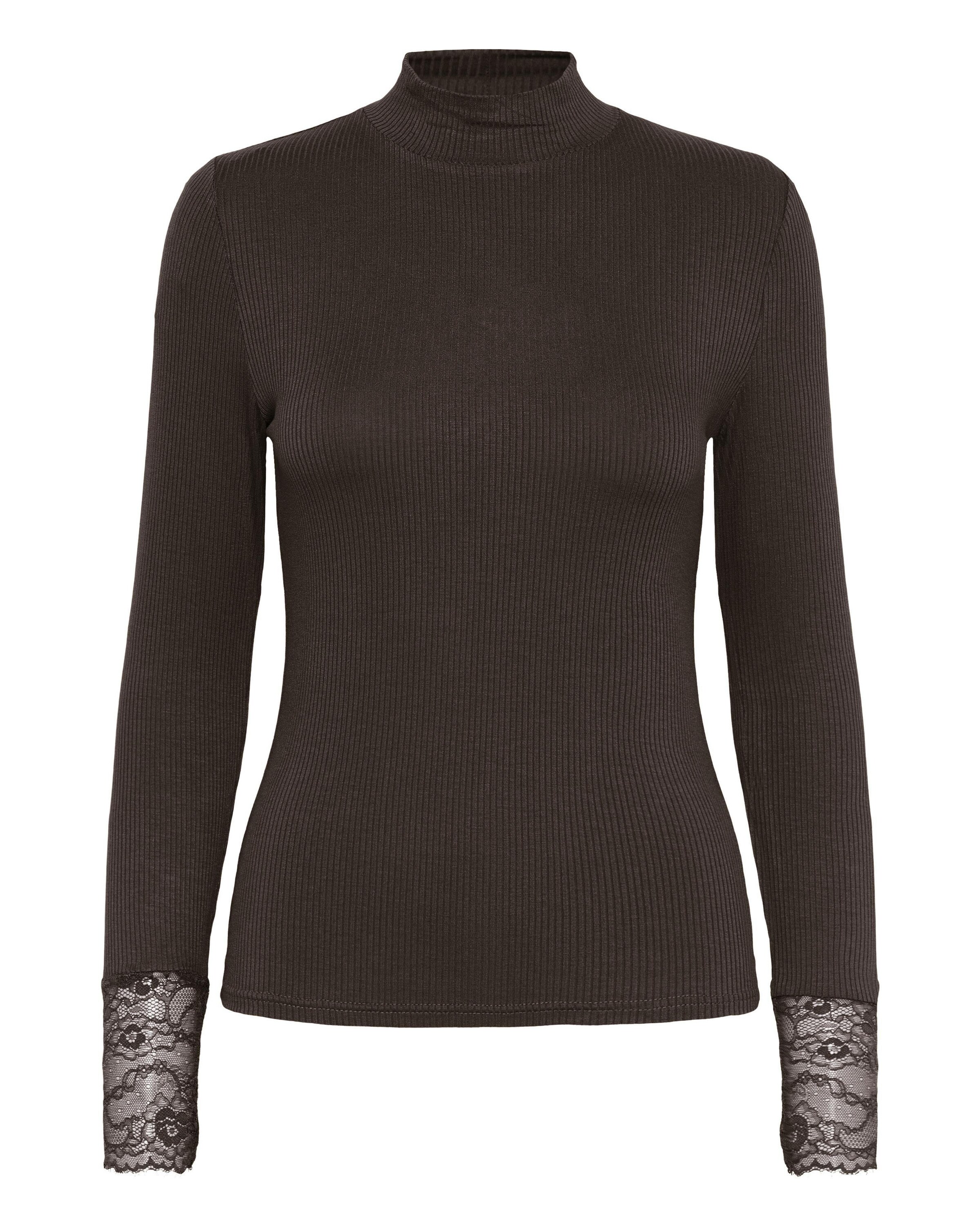 Kaffe Camisa 'KAOmi' em castanho escuro, Vista do artigo