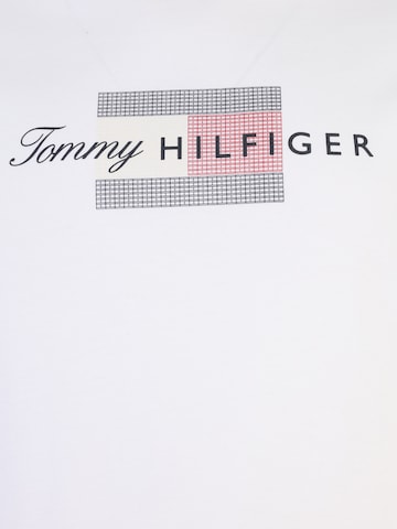 Tommy Hilfiger Big & Tall T-Shirt 'BT' in Weiß