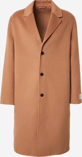 Demisezoninis paltas iš Calvin Klein, spalva – ruda (konjako), Prekių apžvalga