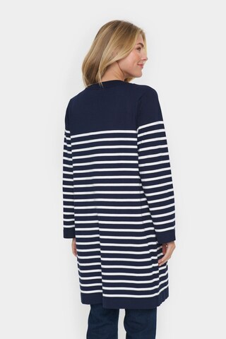 SAINT TROPEZ Gebreid vest 'GrilaSZ' in Blauw