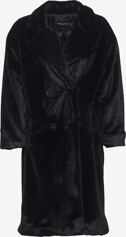 Manteau d’hiver 'Juliea' FRESHLIONS en noir : devant
