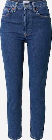 RE/DONE Regular Jeans in Blauw: voorkant