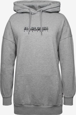 NAPAPIJRI Sweatshirt 'B-Box' in Grey: front