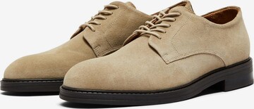 SELECTED HOMME Lace-Up Shoes 'Blake' in Brown