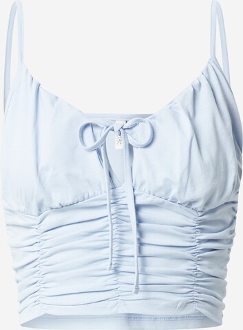 NLY by Nelly Top in Blauw: voorkant