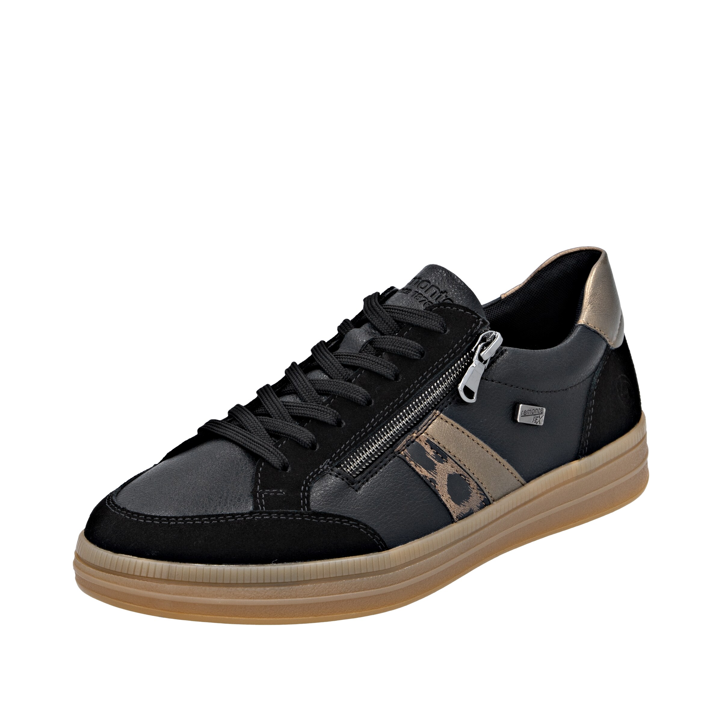 REMONTE Sneakers laag in Zwart: voorkant
