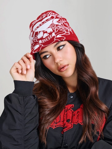 Ed Hardy Czapka 'Love Kills Slowly' w kolorze czerwony