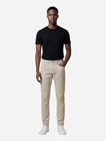 Jeckerson Slimfit Bukser 'JOHN 5 TOPPA' i beige: forside