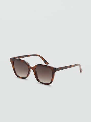 MANGO Sunglasses 'MISSI' in Brown: front