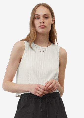 Marc O'Polo DENIM Top in Wit: voorkant