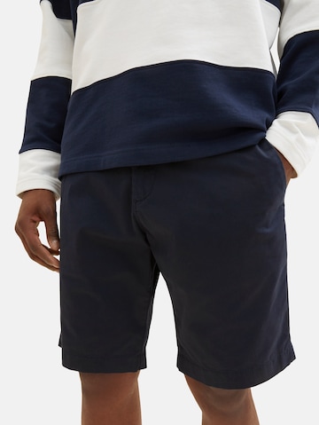 TOM TAILOR Regular Shorts in Blau