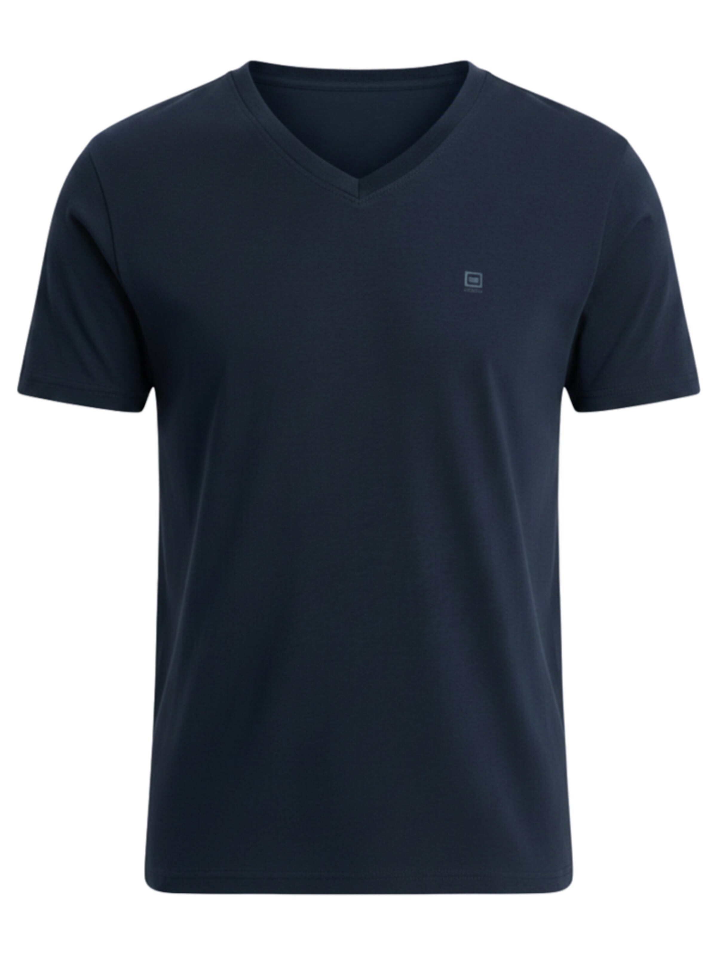 Maglietta di Ombre in blu: frontale