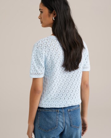 WE Fashion Sweater in Blue