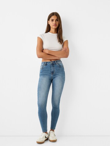 Bershka Skinny Jeans in Blue