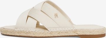 TOMMY HILFIGER Pantolette in Weiß: Vorderseite