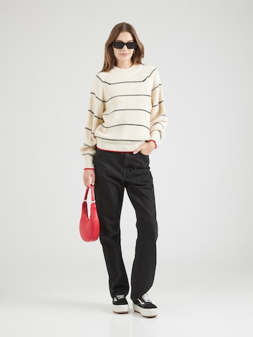 SISTERS POINT - Jersey 'MIBA-PU2' en beige